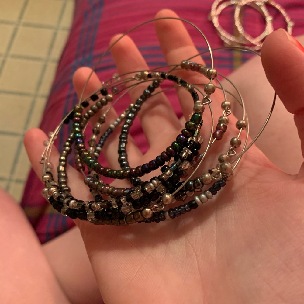 9 bracelets